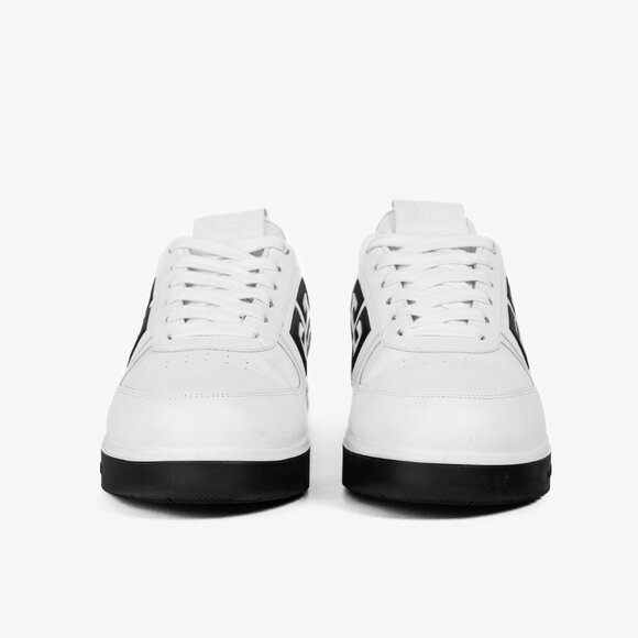 Givenchy White & Black G4 Leather Sneakers - Picture 2 of 13